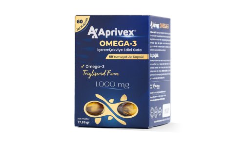 Aprivex Omega3 Trigliserit 60 Yumuşak Kapsül